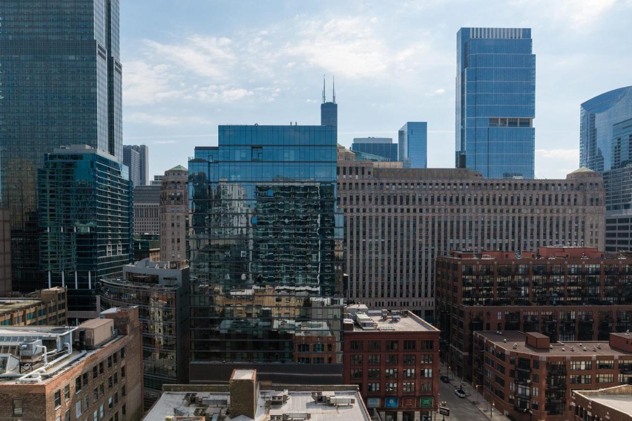 2Br Elegant Premium Suite With Balcony & Sweeping City Views Chicago Buitenkant foto